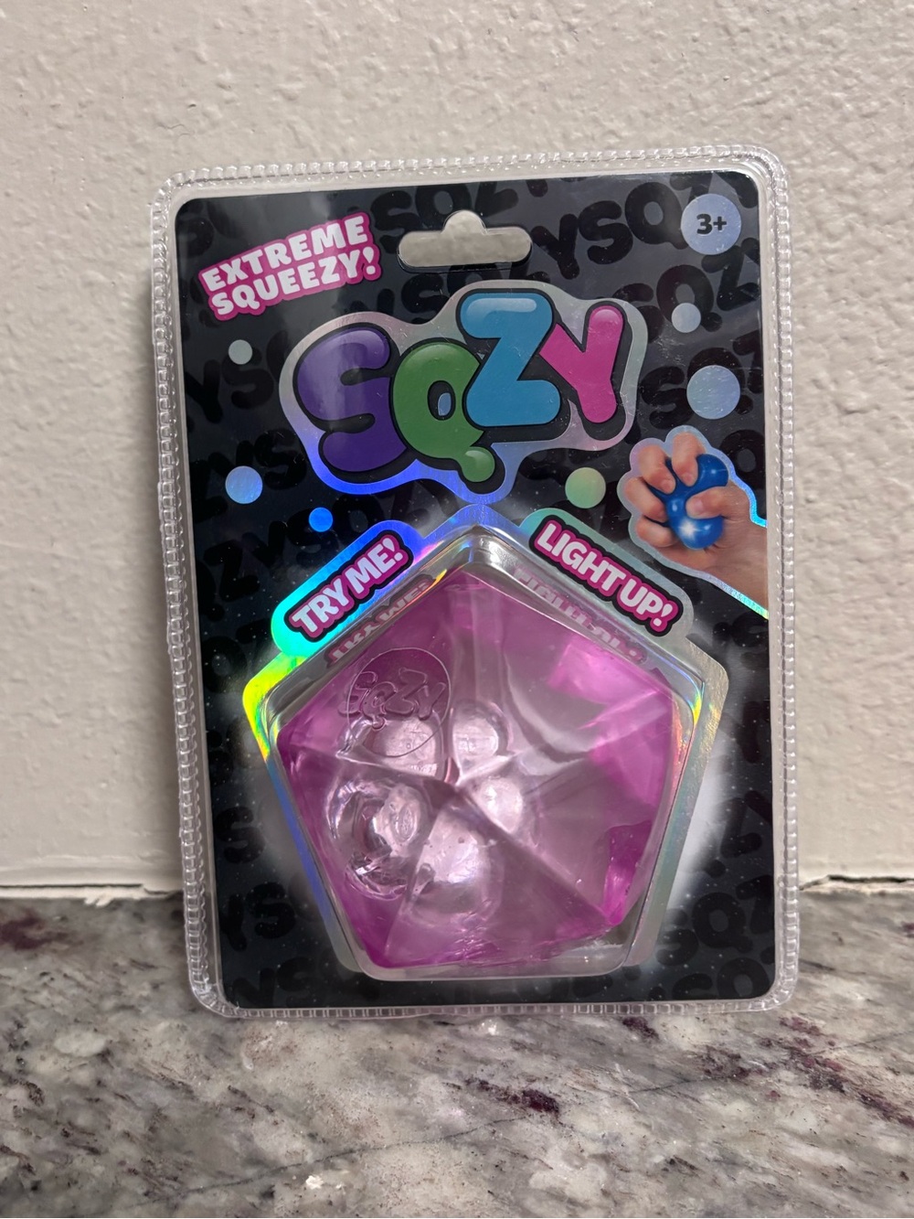 Sunny Days SQZY Extreme Squeezy Light Up Squishy